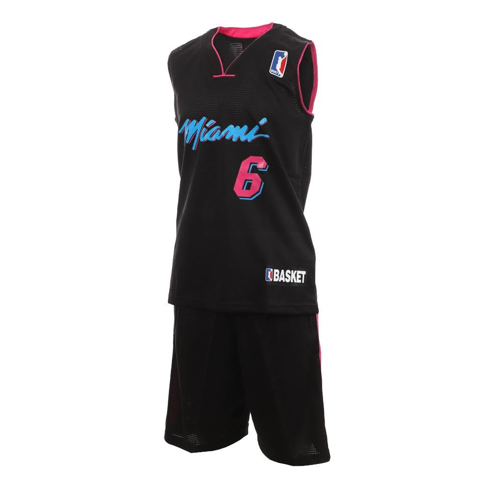 Sport Zone Miami Heat Basketball Set Black Kids, Black, 12 Years
