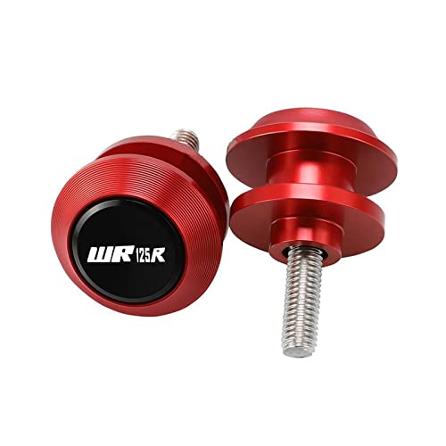 �o�C�N�A�N�Z�T���[ �ɓK�����郄�}�n WR125 R WR 125XR 2012-2016 �I�[�g�o�C�X�C���O�A�[���X�v�[�����A�X�^���h�l�W�X���C�_�[�A�N�Z�T���[(Red)