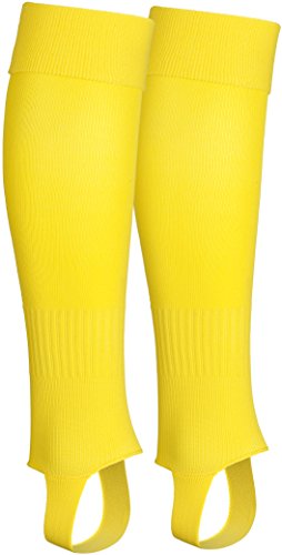 Derbystar Junior - Medias, Unisex niños, Calcetines de fútbol., 6415040500, amarillo, 37-41