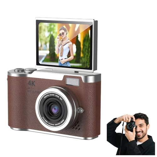 4K܂肽ݎXN[ wpJA32GB TFJ[htfW^JA|[^uJ FHD 48MP 4KfW^J 8{Y[̗hh~t tbvXN[t(uEAJ{̂̂)