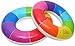 QUQU Anillo de la natación Gruesa inflables flotantes del Anillo Juguetes Muchacha del Muchacho Principiante natación Piscina Equipo de Playa, Color: 70 Arco Iris (Color : 70 Rainbow)