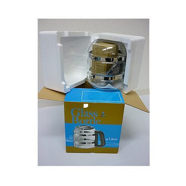 Amazon | 蒸留水器専用ガラス容器(ネイビー) 台湾メガホーム社製
