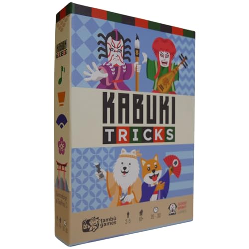 Kabuki Tricks, Gioco Da Tavolo Di Carte Per 2-5 Giocatori, Durata 20-30 Minuti, Tambù Games