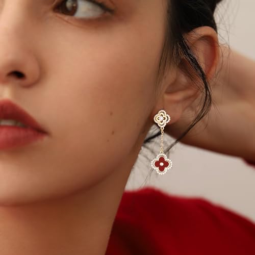 Turandoss Clover Stud Earrings - Save with code F9SZ4YW3 - Image 5