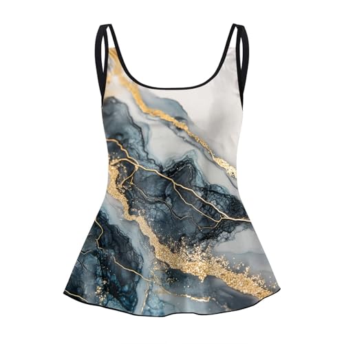 Tankinis mujer vientre plano con reductor barriga efecto push up 4