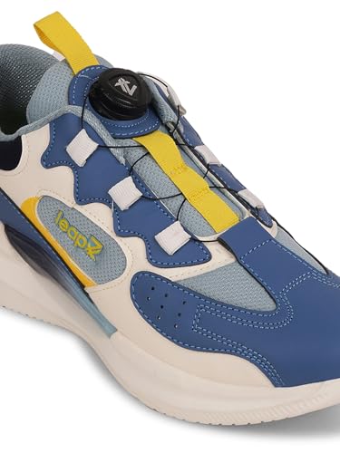 Image of Liberty Leap7x GAMEON-1 Sports Non Lacing Walking Shoes for Kids with EVA Sole | Suitable for Running and Jogging | PU Outsole | Memory Foam Insole | Comfortable and Durable