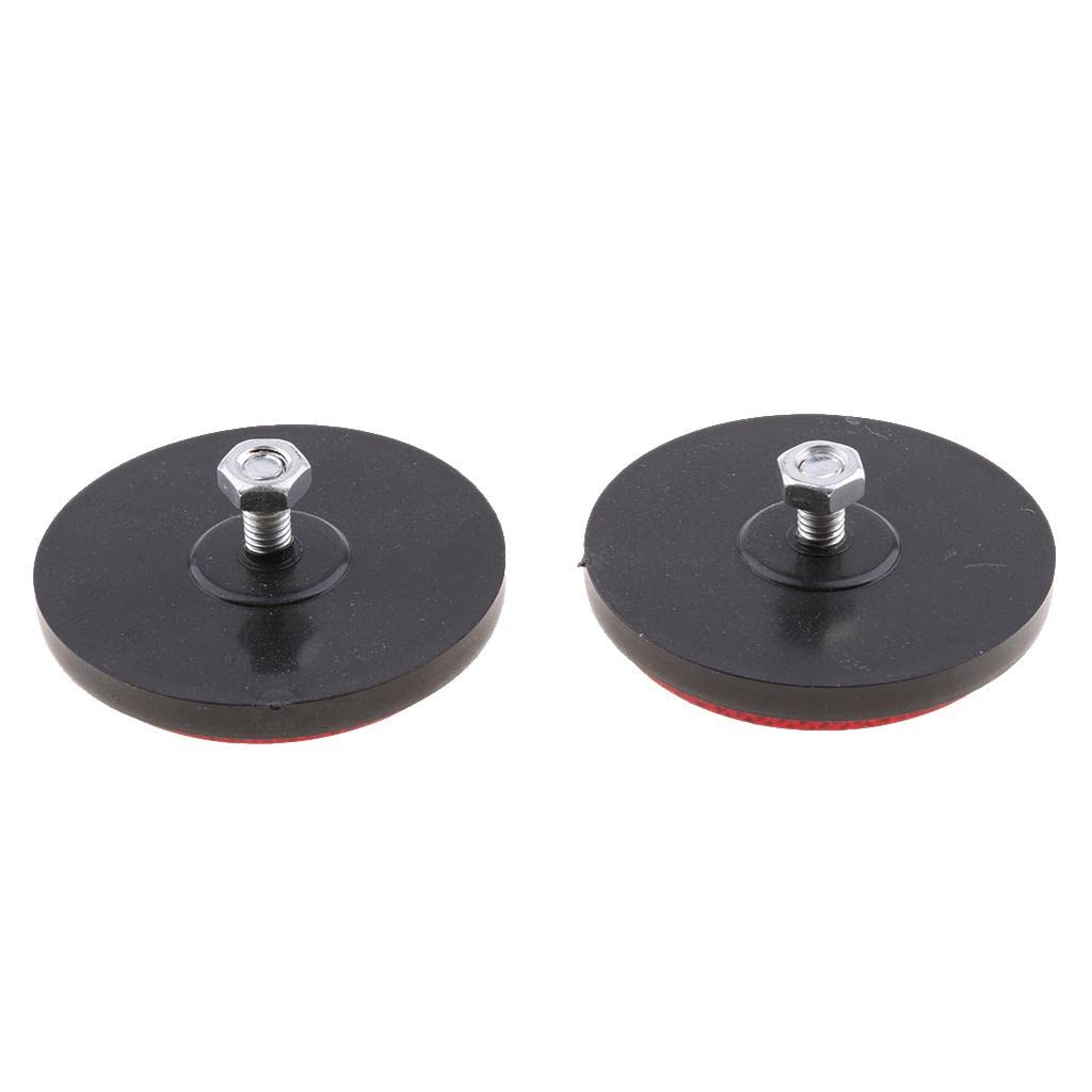 SGerste Lot De 2 Réflecteurs Ronds LED Rouges Pour Feux