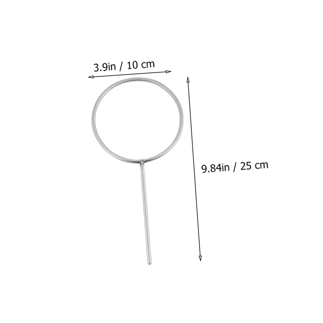 CIYODO 3pcs Stainless Steel Support Ring Labs Ring Laboratory Flask Holder Ring Loght Clamp Chemistry Lab Laboratory Support Stand Lab Retort Clamp Kickstand Ringd Lab Flask Clamp Silver