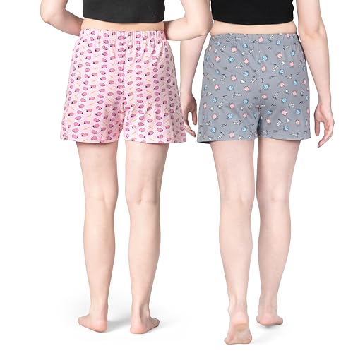 Image of Real Basics Women's Regular Shorts (Pack of 2)