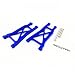 Atomik RC Alloy Rear Lower Arm, Blue fits the Traxxas 1/10 Slash and Other Traxxas Models - Replaces Traxxas Part 2555