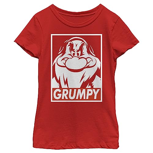 Image of Disney Girl's Snow White and the Seven Dwarfs Grumpy T-Shirt