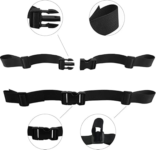 N/ 2 cinghie universali per il torace, per lo