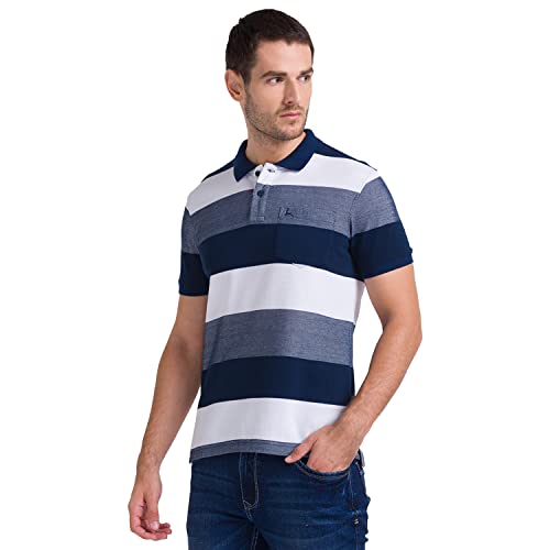 Image of Parx Cotton Black T-Shirt for Men