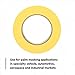 3M Performance Yellow Masking Tape 301+, High Performance Holding and Masking Tape for Automotive, Specialty Vehicle, Aerospace and Industrial Markets, 24 mm x 55 m, 5.4 mil, 36/Case