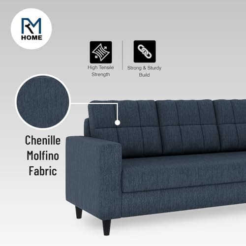 Image of RM HOME Gaura Molfino Fabric for Living Room Fabric 3 Seaater (Grey, DIY(Do-It-Yourself))