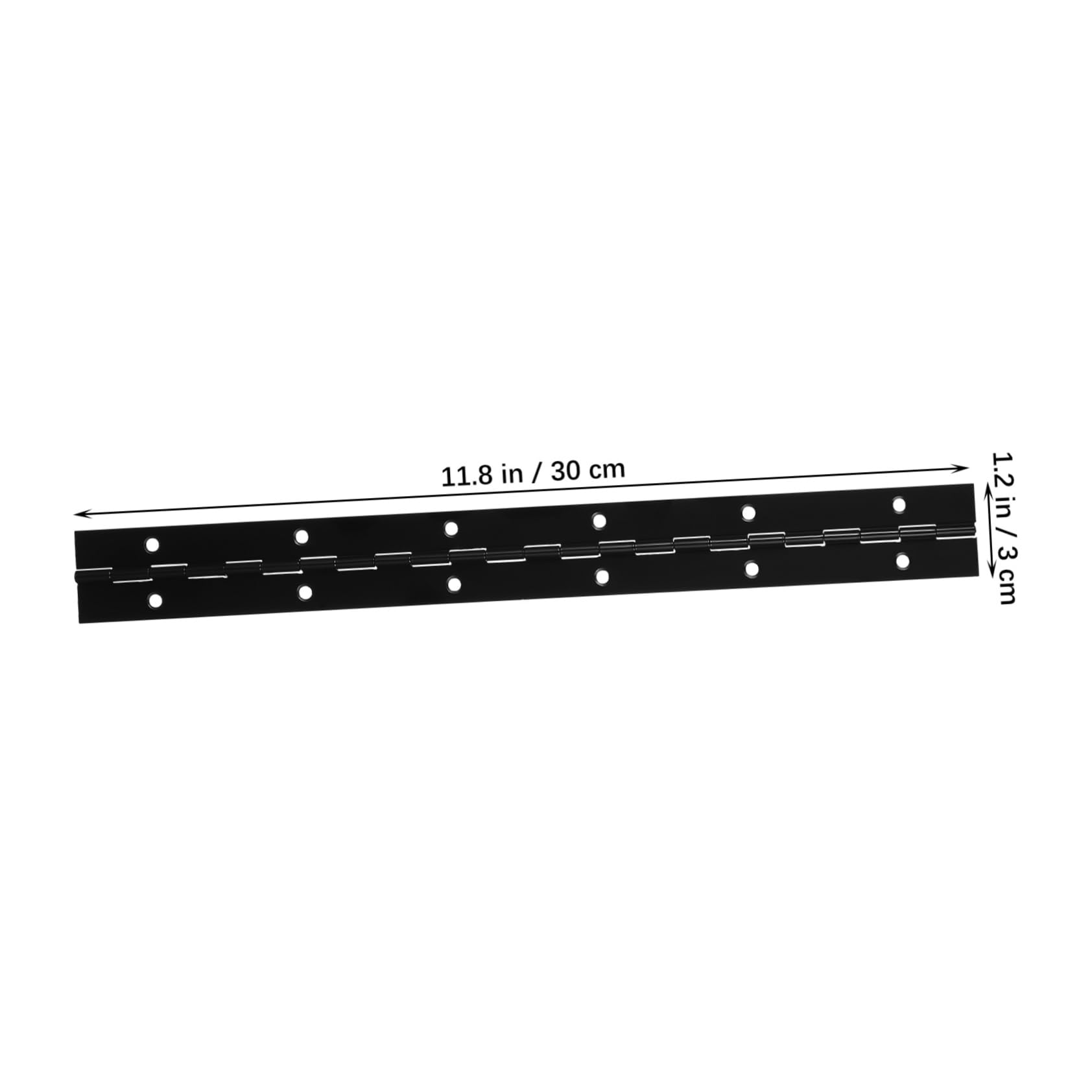 Gadpiparty 8pezzi Cerniere Metalliche Lunghe Per Mobili Legno Da Cerniere Resistenti Ferro Per Armadi e Pianoforti Include Viti Design Semplice e Versatile