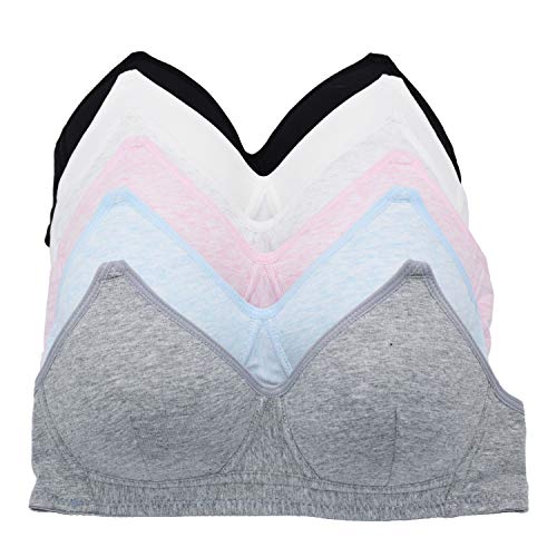 Vearin 6 Pack Wireless Padded Starter Bras For Teens Girls  thumb #6