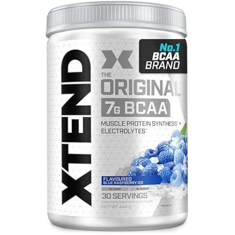 XTEND Original BCAA Powder Blue Raspberry Ice Cover