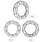 Zoom IMG-1 yunmoxiao 4 pezzi cuscinetti a Zoom IMG-1 yunmoxiao 4 pezzi cuscinetti a