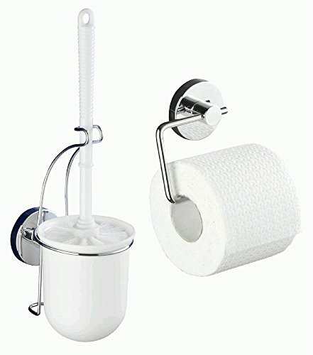 Preisvergleich Produktbild Wandmontiertes Toilettenbürsten-Set Vacuum-Loc