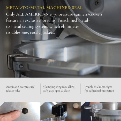 image for All American 1930: 30qt Pressure Cooker/Canner (The 930) - Exclusive M