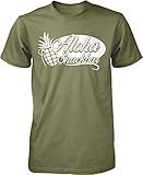 Hoodteez Aloha Snackbar Men's T-Shirt, M Moss