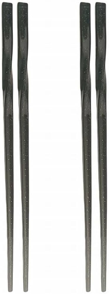 Amazon｜日本製 プラスチック ラメ 入り キラキラ 箸 2膳 セット (清潔