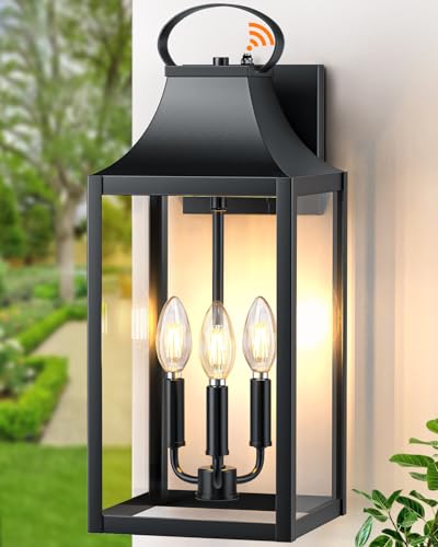 MYHXQ 20" Extra Large Dusk to Dawn Outdoor Wall Light,