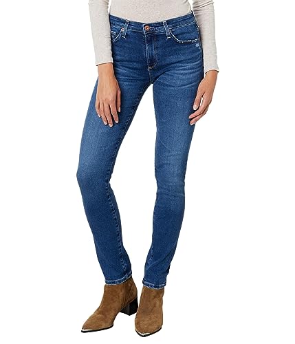 AG Jeans Prima Mid-Rise Cigarette Jeans in Brighton Brighton 25