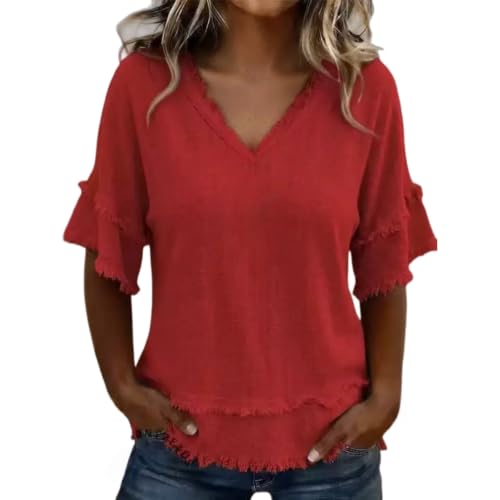 Blouses bohèmes à manches courtes pour vos journées d'été