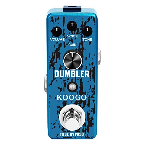 Koogo Dumbler Pedal Vintage Dumble Amp simulator Effect Overdrive Pedals for Electric Guitar, LEF-315 Cover
