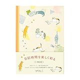 DESIGNPHIL Midori 12878006 Cat-Pattern Diary