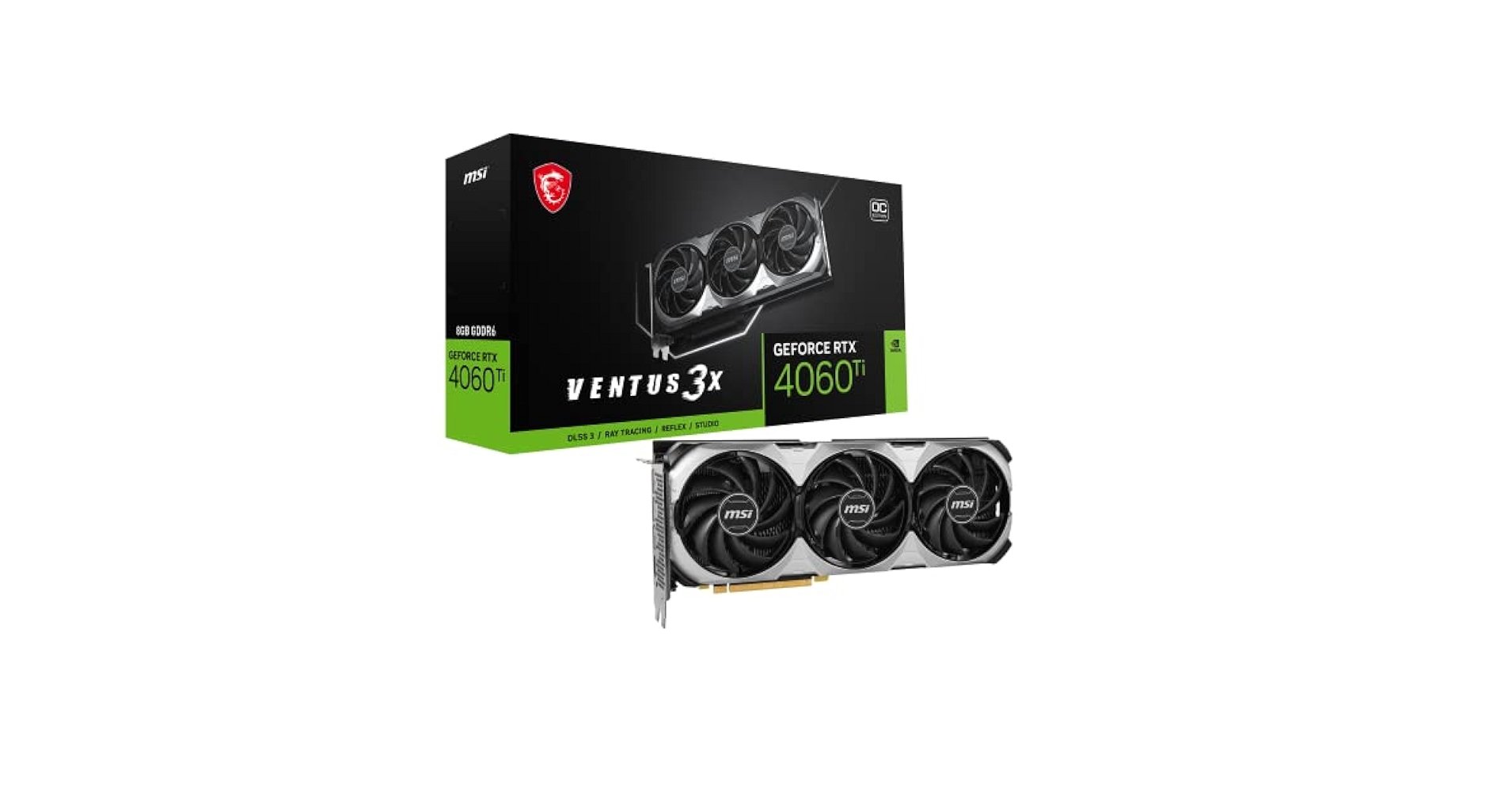 エムエスアイ GeForce 40シリーズ RTX 4060Ti MSI GeForce RTX 4060 Ti GAMING 8G