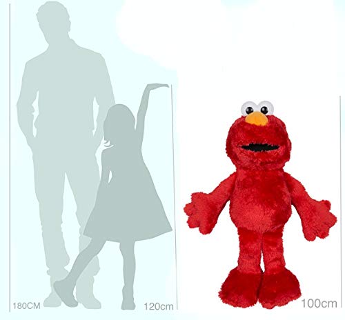 Preisvergleich Produktbild Sesamstrasse Plüschfigur Elmo ca. 100cm