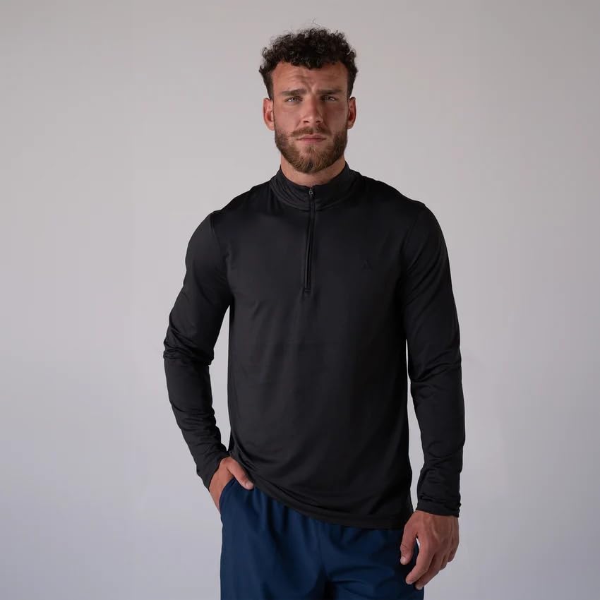 FW24 - Men's Quarter Zip Pullover (Black) - XL-image-44