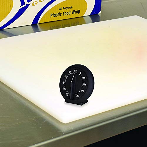 Timer mécanique BIOS noir 60 min avec revêtement antidérapant - 6