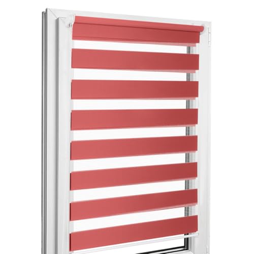 Home-Vision® DuoRollo Klemmfix, Doppelrollo ohne Bohren mit...