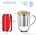 ecooe 440ml Taza de Te con Filtro y Tapa Imagen de ecooe 440ml Taza de Te con Filtro y Tapa