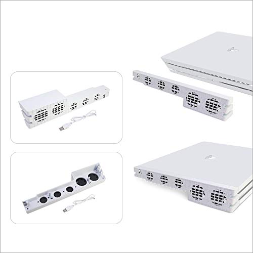 Amazon | PS4 PRO用の冷却ファン、外部温度制御冷却ファン、PS4Proに  