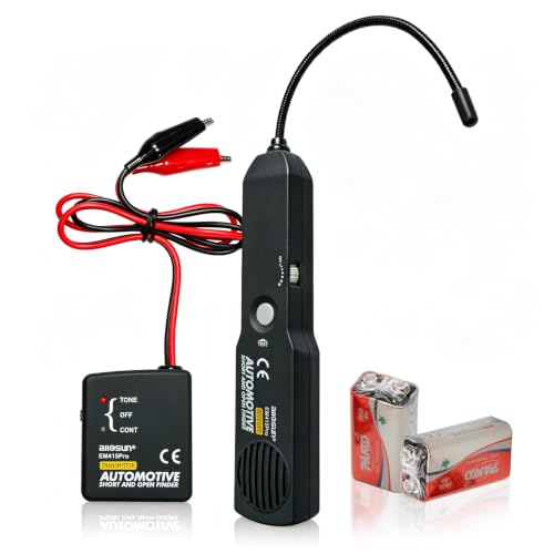 allsun EM415Pro Automotive Circuit Tracer, DC 6-42V Wire Tracker Tool