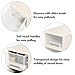 Afromy 6 Quart Stacking Chest Storage Schublade Box, Desktop Stacking Frontbox Unit, 3 Packs
