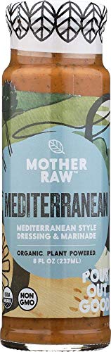 Mother Raw Organic Mediterranean Dressing & Marinade, 8 Fz