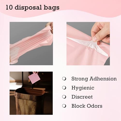 Image of Refill for First Period Kit | 41 PC MultipieYo Teen Preteen Tween Period Starter Kit with Sanitary Pads, Wipes, Panty Liners, Disposal Bags | Complete Monthly Care