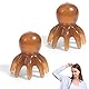 HJZHII 2 Stück Kopfmassage, Kopfhaut Kamm Kopfhautmassage Tools Kopf Spa Tool Octopus-Kopfhautmassagekamm Gua Sha Gesichtswerkzeuge Handfläche Ganzkörper-Akupressur Druckpunktmassage 2,8 X 2,3 Zoll