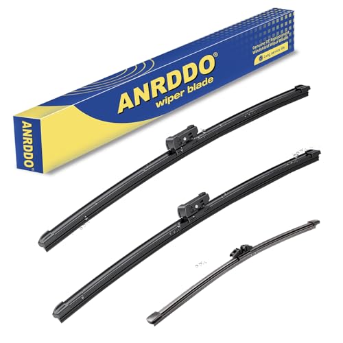 Image of 3 Wipers Factory Replacement For 2018-2022 2023 BMW X3 /2019-2022 2023 BMW X4, Windshield Wiper Blades Original Equipment Replacement - 26 inch+20 inch+12 inch (Set of 3)