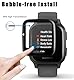 Teenrpov Schutzfolie für Garmin Venu Sq/Garmin Venu Sq Music Weich TPU folie [Nicht Glas] [3 Stück],3D Vollständige Abdeckung/HD/Kratzfest Displayschutzfolie für Garmin Venu Sq/Garmin Venu Sq Music