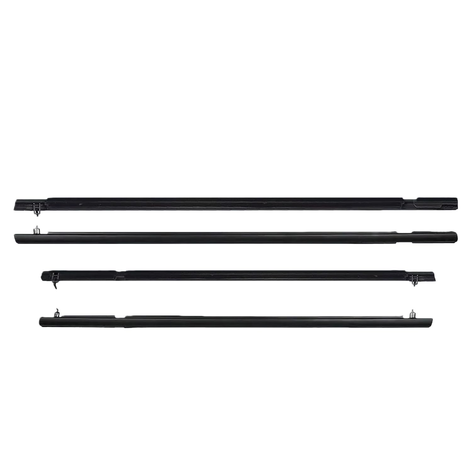 Ylrng One Color For Civic 2006-2011 Window Weatherstrips Rubber Door Moulding Trim Belt Outer Glass Seal Belts Outer Window Glass Seal Belt