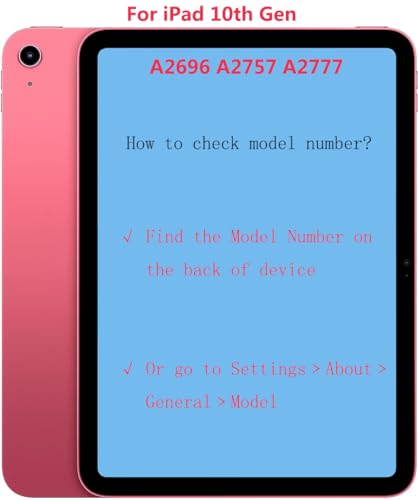 image for VDASO for iPad 10 (10th Generation) 2022 Screen Replacement 10.9 Inch 