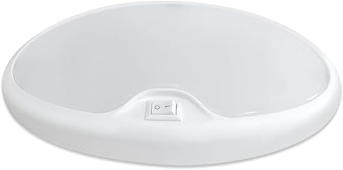 Miniatura 1 de Dream lighting Luz de techo LED de 12 V, iluminación interior para remolque, cámper con interruptor, blanco frío, 5500 K, 390 lúmenes