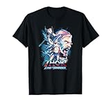 22MLTH00053A-001 Marvel Thor: Love and Thunder Thor Neon Big Face Poster T-Shirt